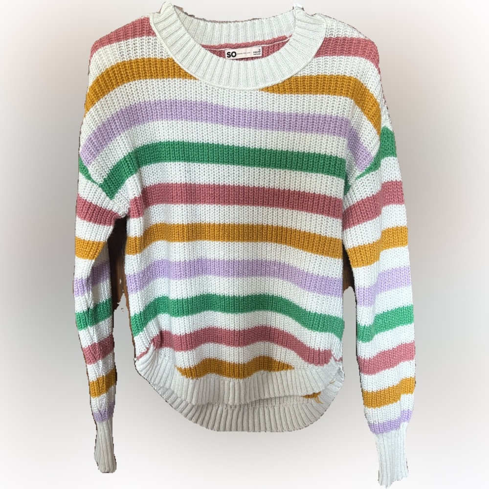 Medium Striped Multicolor Sweater